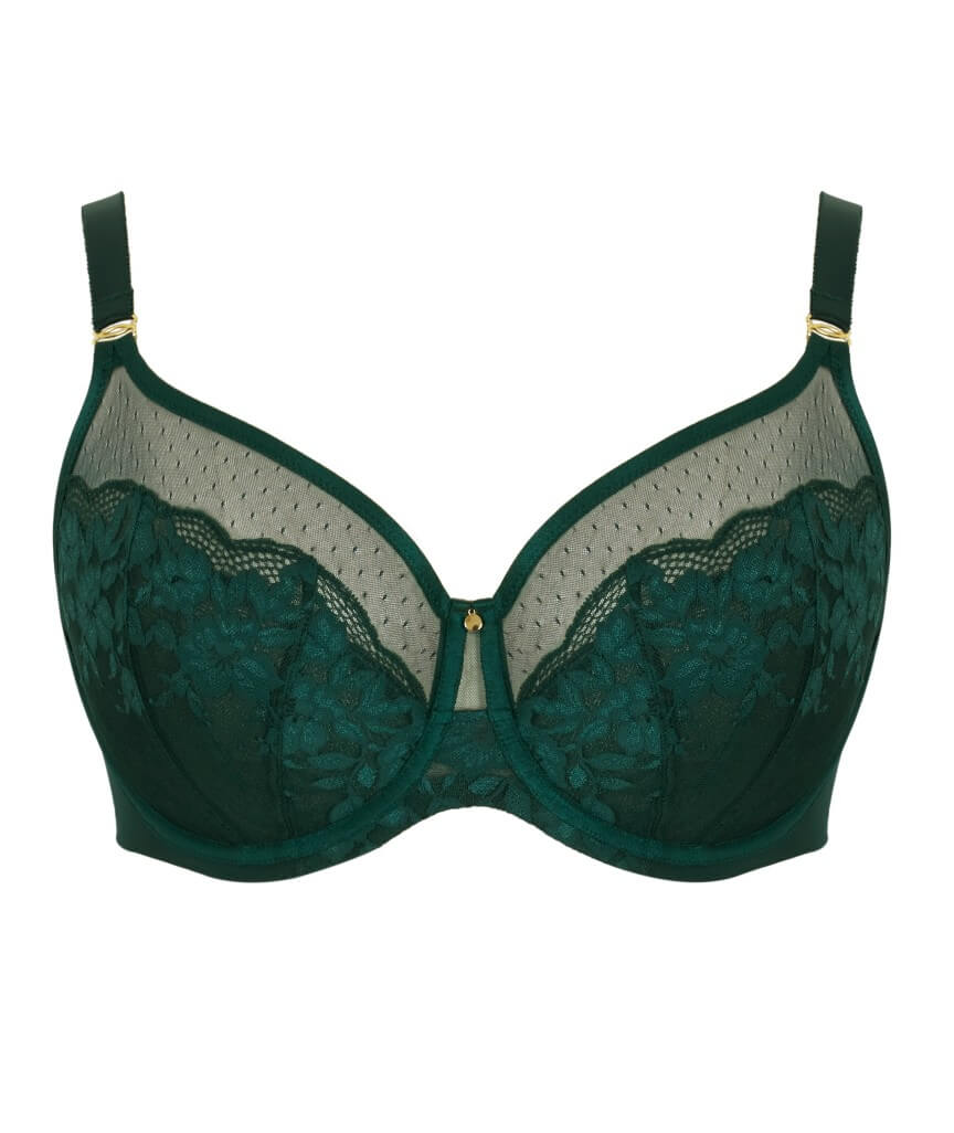 Sculptresse Josephine Full Cup Underwired Bra - Forest Green